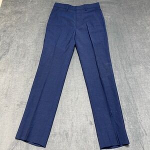 Ariston Luxury Kaien & Co Dress Pants Mens 28 Blue Straight Leg Formal Business